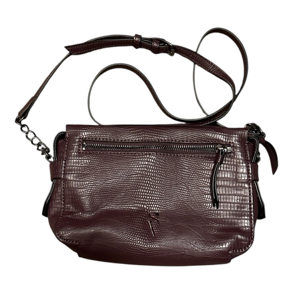 Simply Vera Vera Wang Deep Burgundy Crossbody Bag